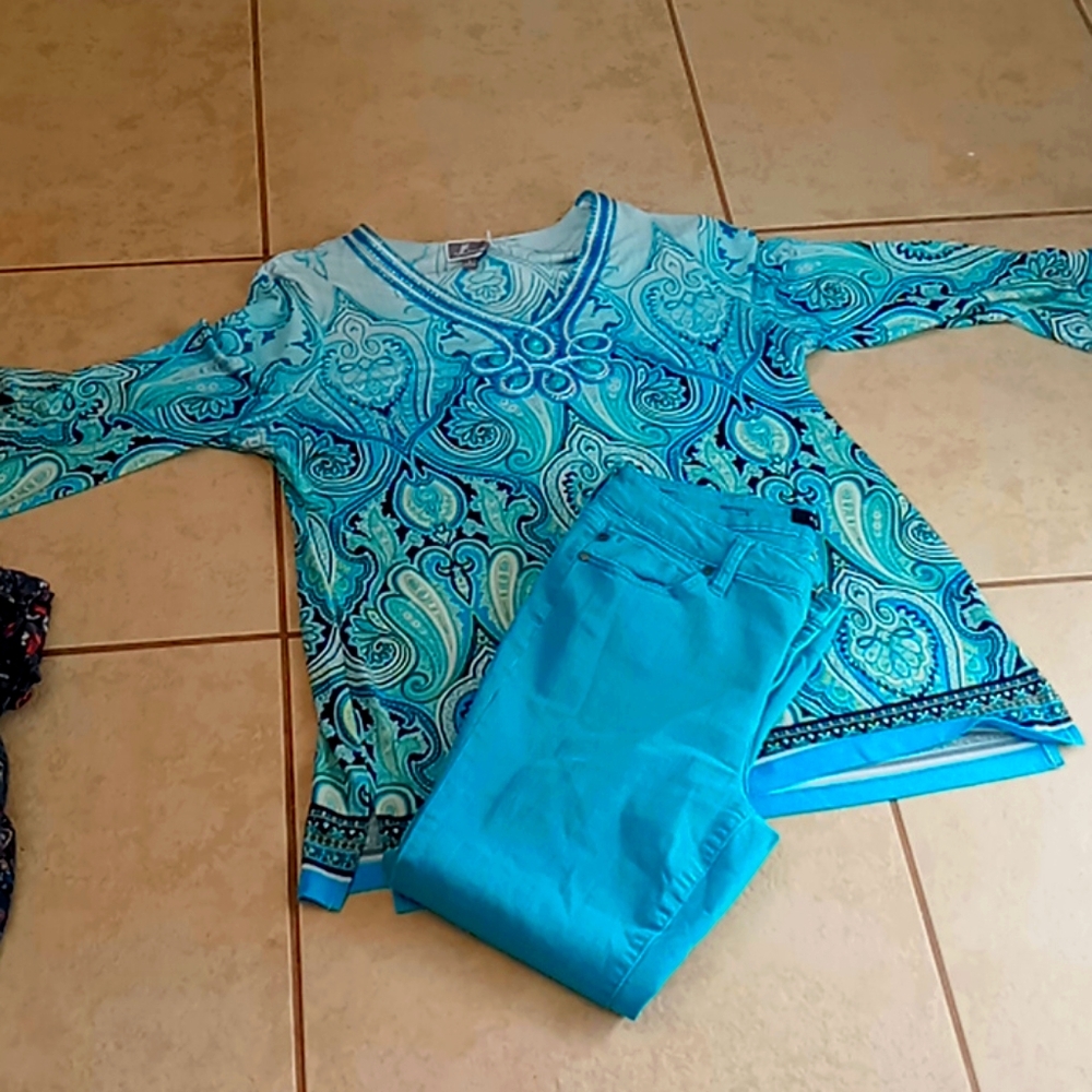 Liverpool Jeans & JM Collection Top